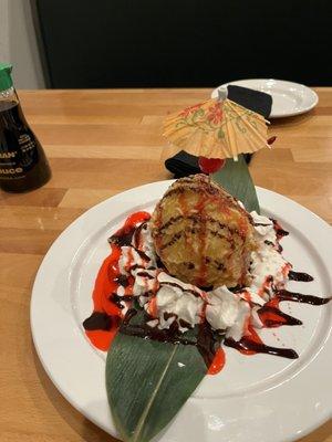 Tempura ice cream