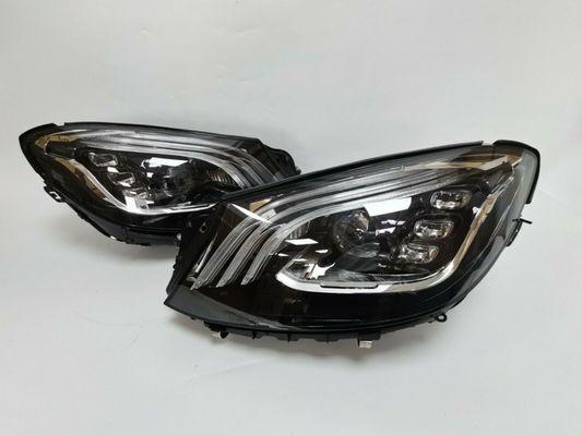 For 13-17 MERCEDES S-CLASS W222 Headlights AFS Upgrade 2018+ Multibeam LED Set