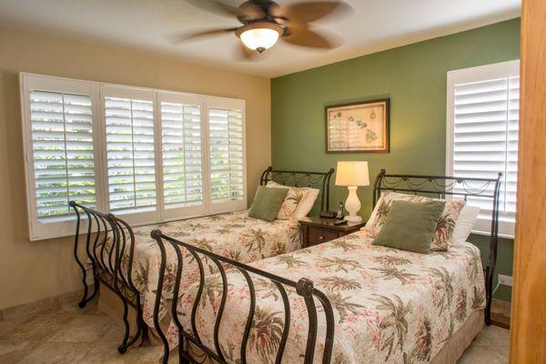 Second Bedroom can be 2 twin beds or a King Bed