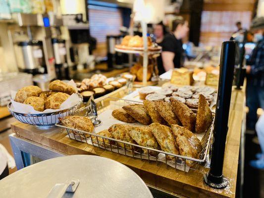 Those cheddar herb scones are calling my name