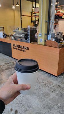 Now open! Bluebeard Coffee Roaster's 2nd location on STW (South Tacoma Way)!