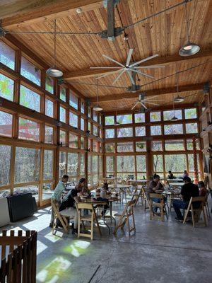 indoor dining area