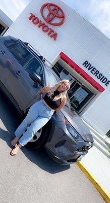 Olivia came back for upgrade from Corolla RAV4 from Nick Hassan