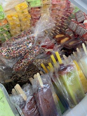 Paletas and Chocolate Covered Bananas