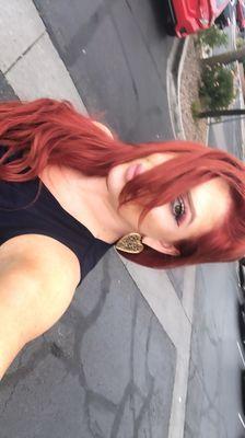 Red hair