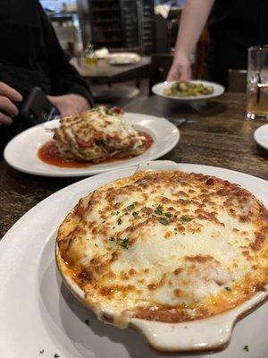 Gnocchi Tegamino Pasta and Grilled Eggplant Stack