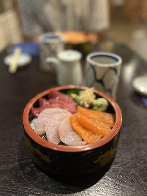 Sashimi bowl. Delicious!