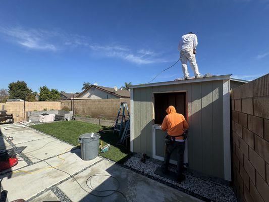 Tuffshed installers - Gerry