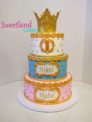 Princess & Prince cake