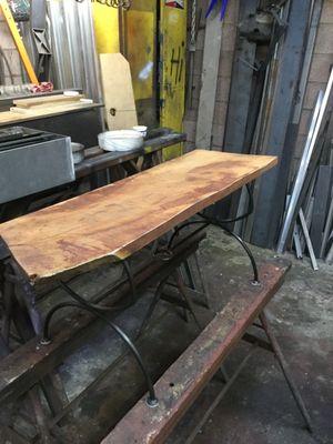 Rough Cut Eucalyptus Table