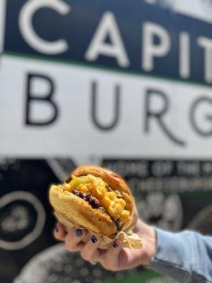 Mac and Cheese Burger