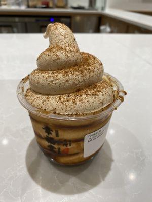 Milk Tea Soft Serve (comes with brown sugar boba)