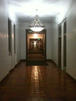 Hallway of west wing