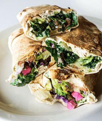 Who needs meat for a pita roll?