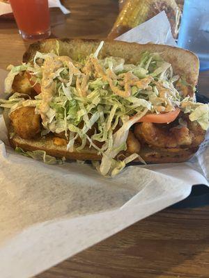 Grouper po boy