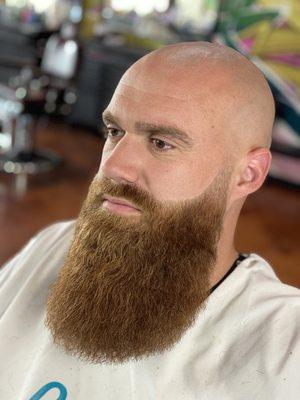 We specialize in shaping and grooming beards!