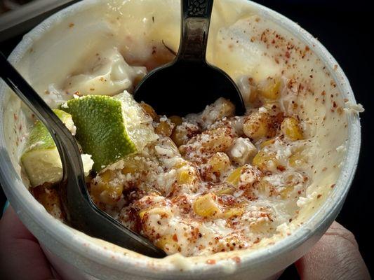 Elote in a cup - so good!