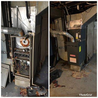 Furnace change out