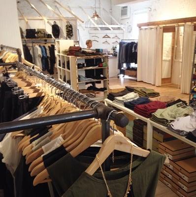 View of the Mens Dept. at Alter Flagship location.