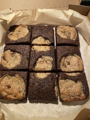 Chocolate cookie Brownies