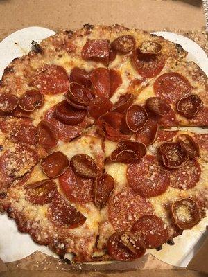 Cauliflower Crust Pepperoni Pizza