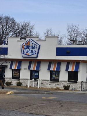 Outside of White Castle