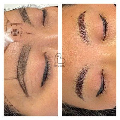 Brow mapping @ 3D Microblading