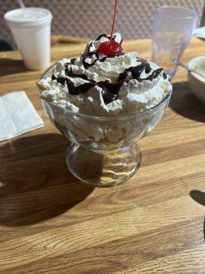 Fried ice cream