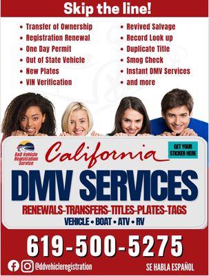 D&D Vehicle Registration Service