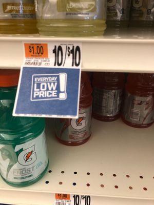 Who buys 10 gatorades for $10?