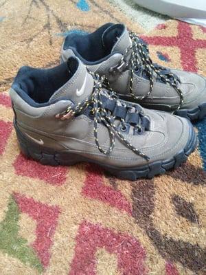 Found these Nike hiking shoes for 15 bucks. They looked hardly used!