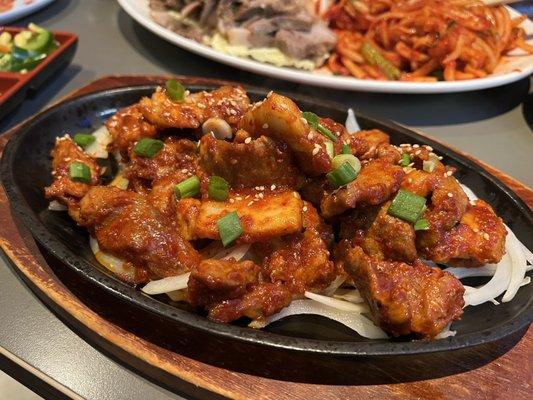 Spicy pork bogulgi