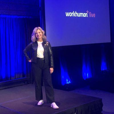 On stage at Workhumanlive.com