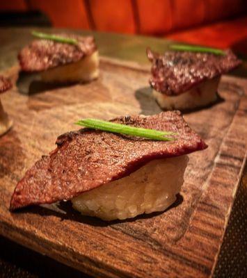 Torched Wagyu Nigiri