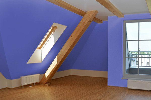 Interior Attic/Bedroom