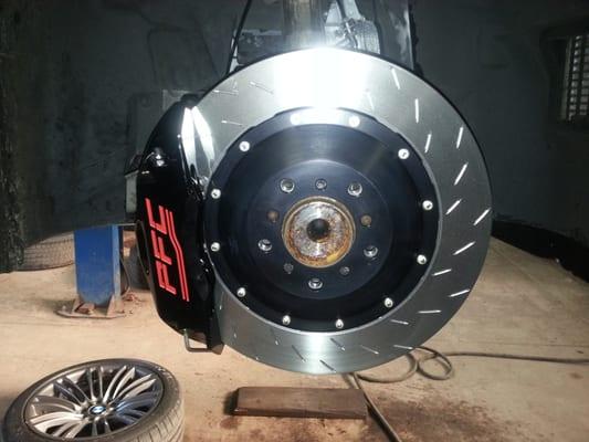 New Performance Friction calipers for track time