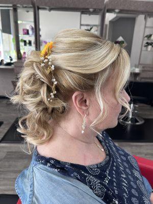 More wedding hair!