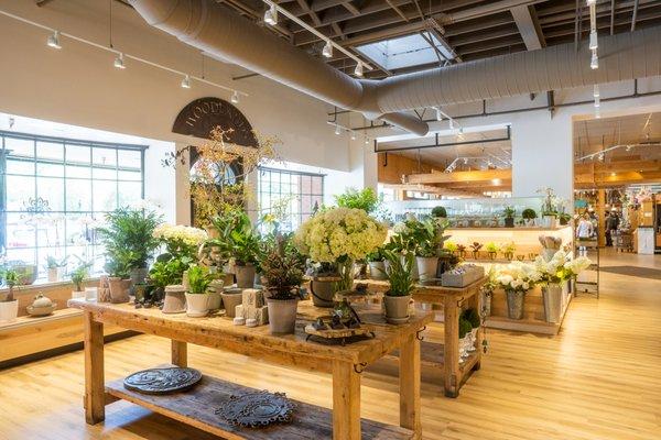 Garden Shop located inside of Woodlands Market