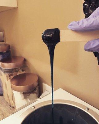 Hard Wax used at Lake Mary Waxing, only the best and NO double dipping sticks!