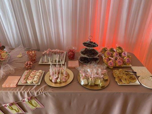 Dessert & Treat table