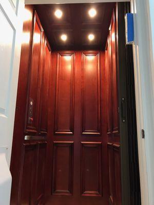 Custom built GS 800. Residential elevator from Gulfside Elevator.