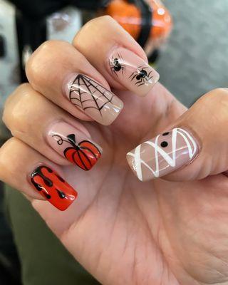 Halloween Nails by Cathy!