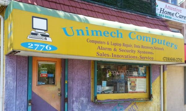 Unimech Computers Storefront