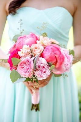 bridesmaids' bouquet