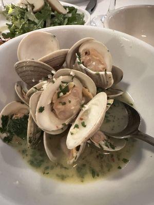 Local little neck clams