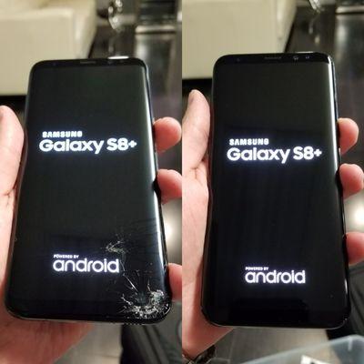 This is for Samsung Galaxy s8+ glass replacement only for $160.