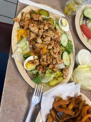 Grilled chicken salad