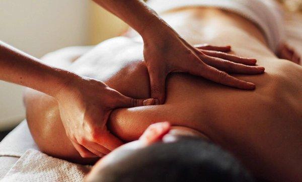 Deep tissue body massage