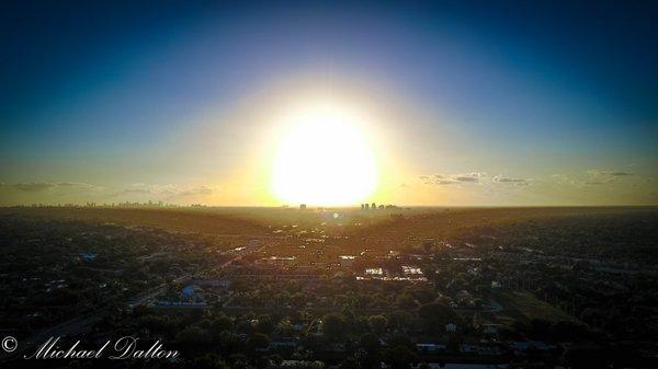 Sunrise Miami DJI Mavic