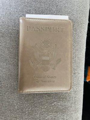 Cute passport wallet